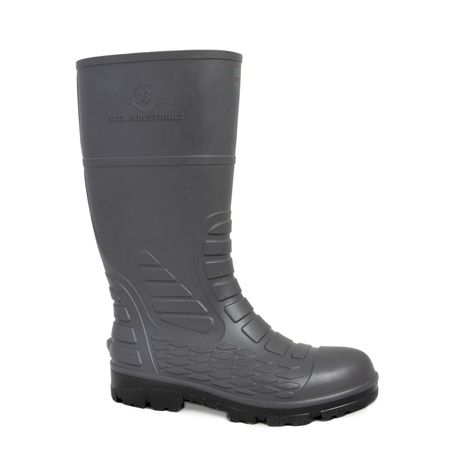Bata Jobmaster 5 – Grey / Black 400mm Safety Toe Safety Gumboot