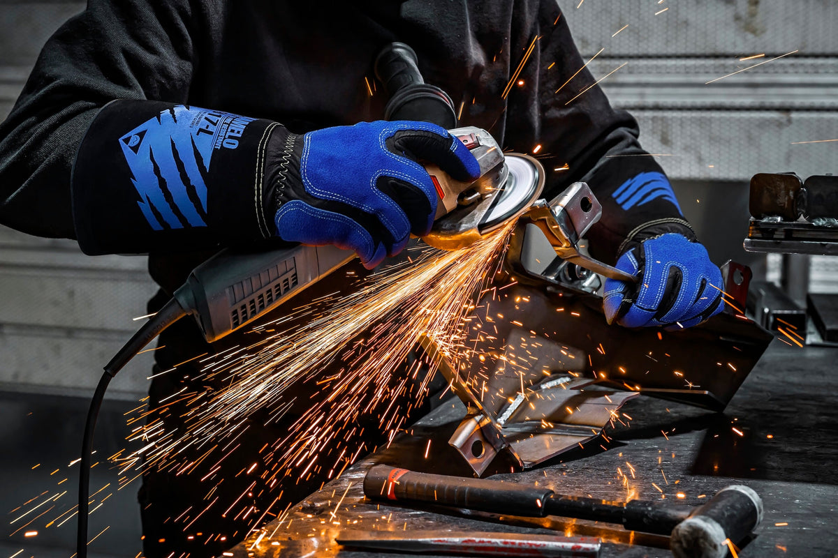 KameLo 917-L welding gloves detail