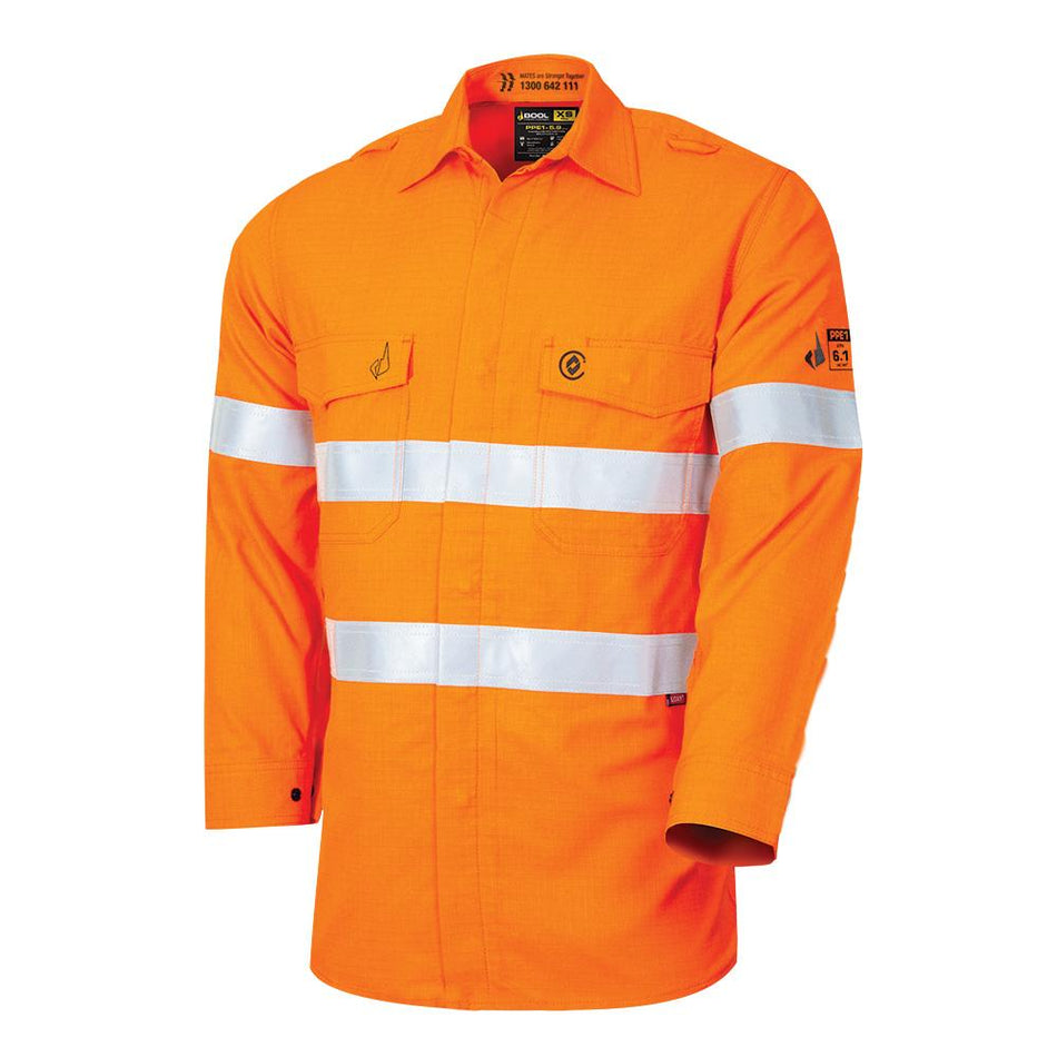 Lightweight PPE 1 L/S FR Shirt with LOXY™ FR Reflective Tape
