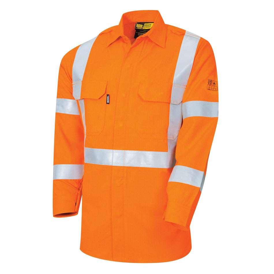 Lightweight PPE 1 L/S FR Shirt with X-Back LOXY™ FR Reflective Tape
