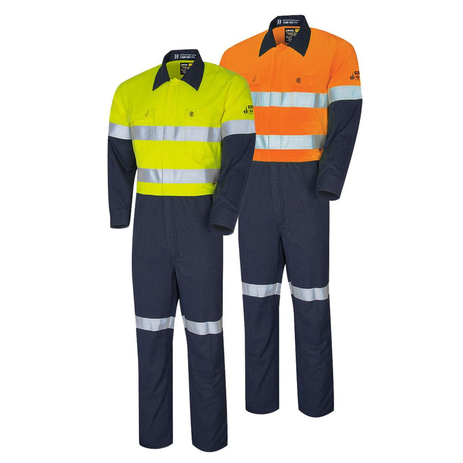 Regular Weight PPE 2 Two Tone Coverall with LOXY™ FR Reflective Tape
