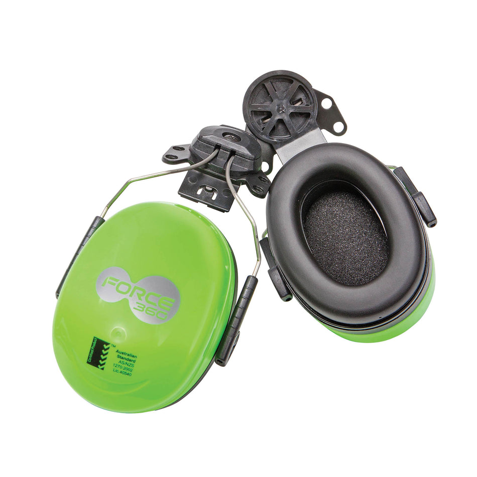 Wave30 Cap Attachable Earmuff Class 5, 28dB - 25 & 30mm Slot Included