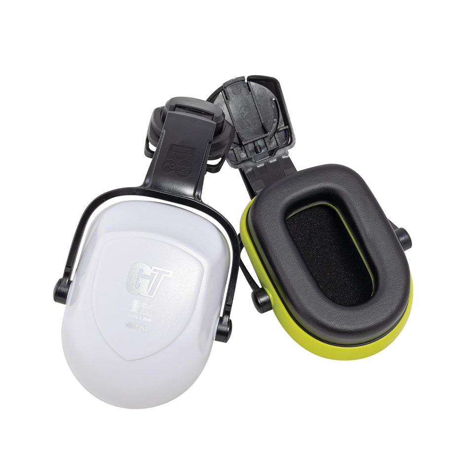 GT Hard Hat Earmuff Class 5, 28dB - 30mm - White