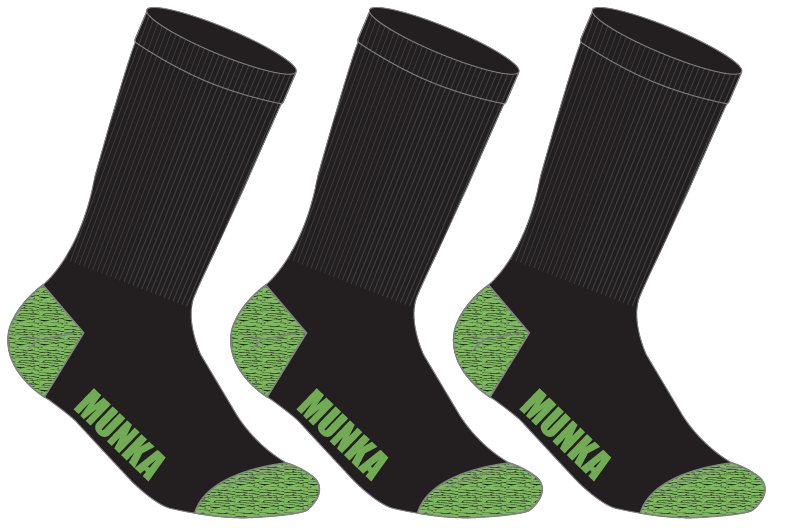 Munka Renew Crew Sock 3Pk