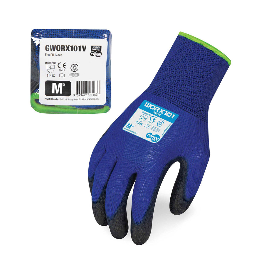 Eco PU Glove Vend-Ready Packaging