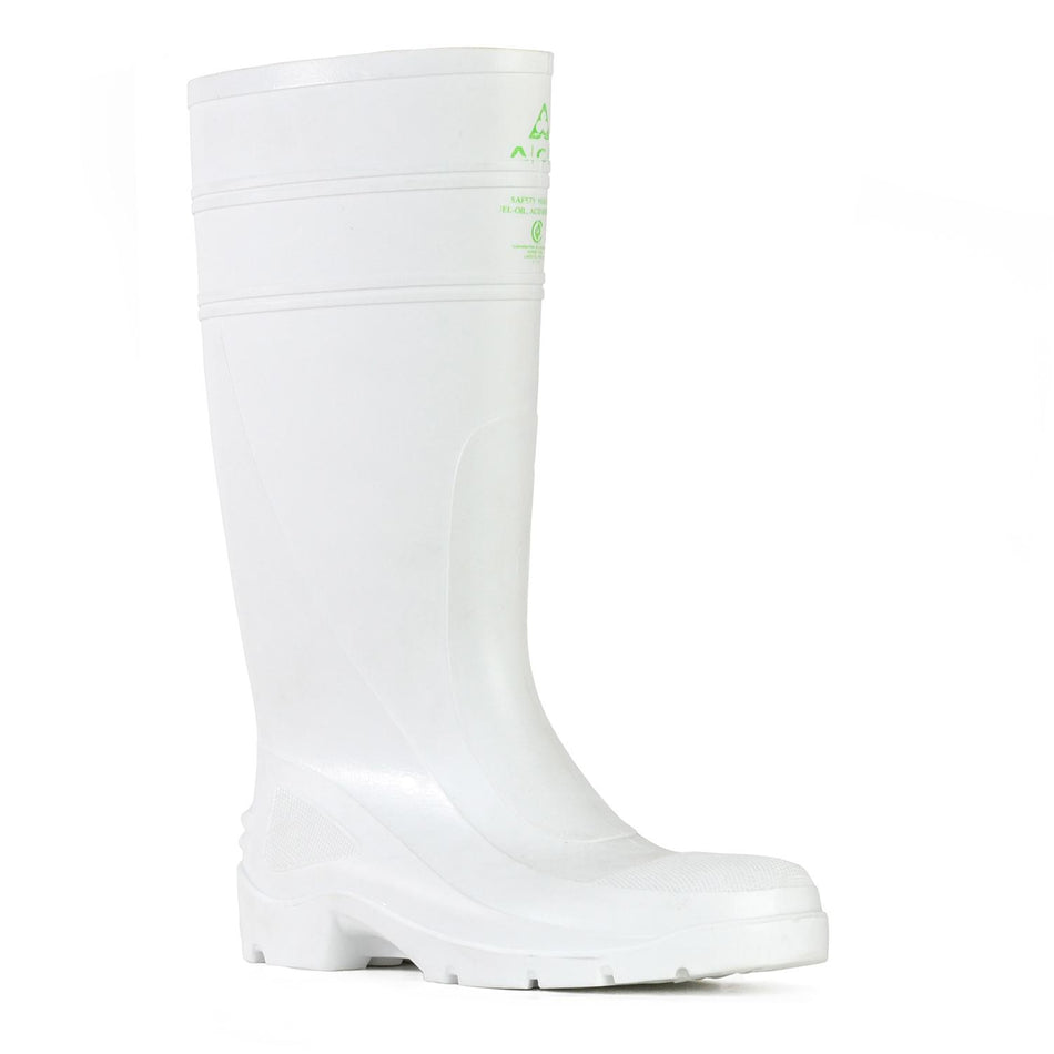 Bata Utility 400 – White PVC 400mm Safety Toe Gumboot