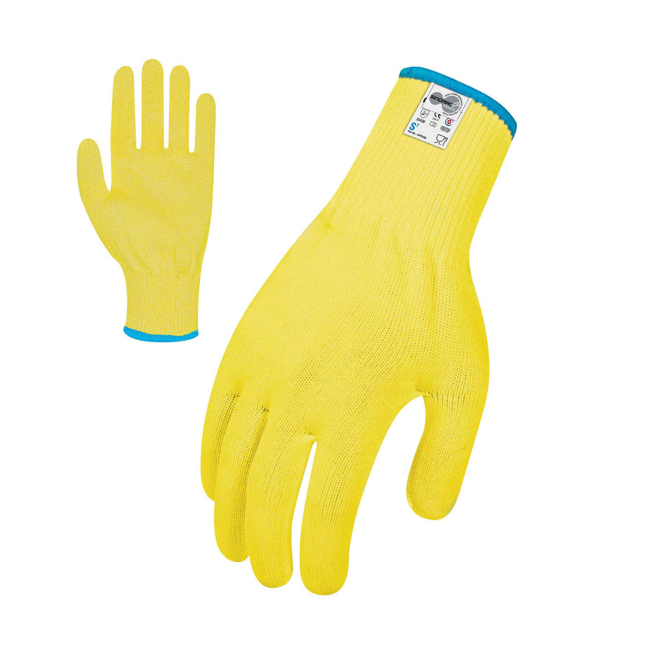 Hi-Vis Yellow Food Grade 13 gauge Glove (Cut Level D)