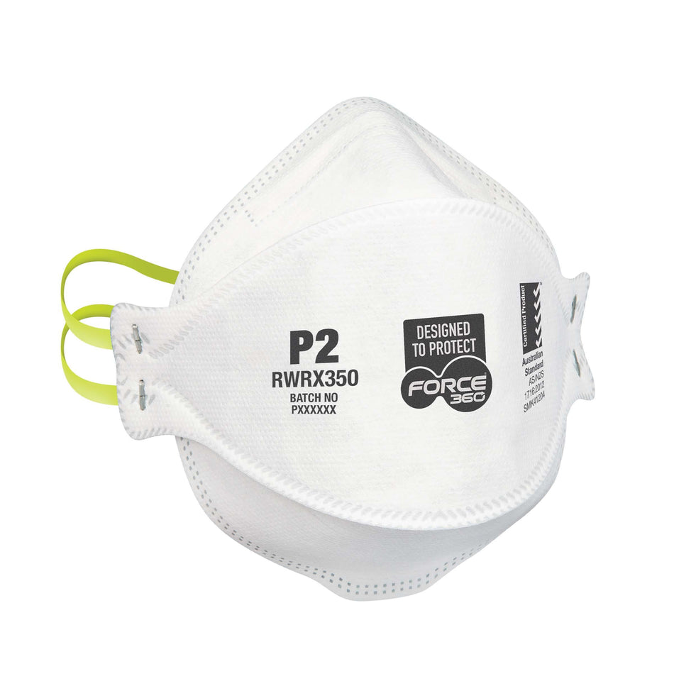 P2 Flat Fold Disposable Respirator (20 per box)