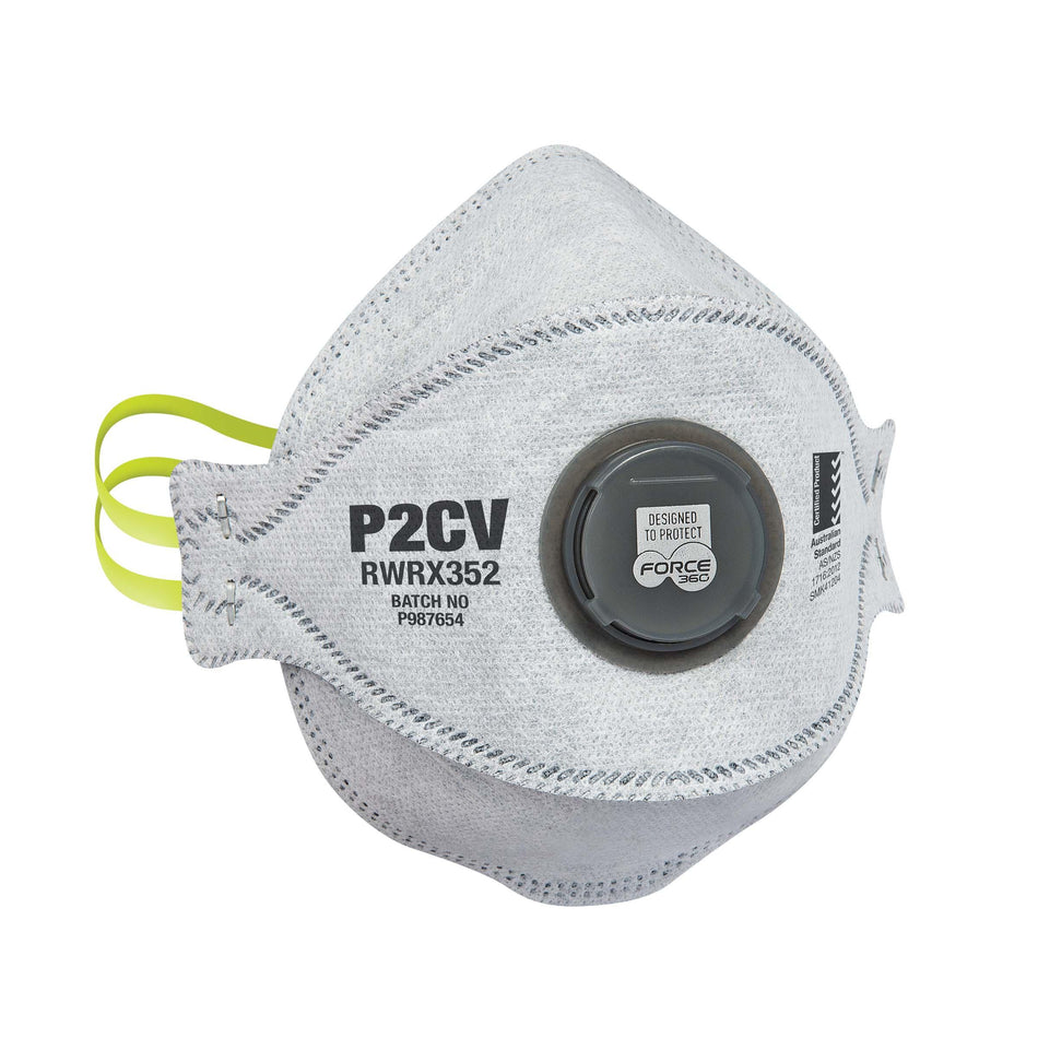 P2 Medical Flat Fold Disposable Respirator (20 per box)