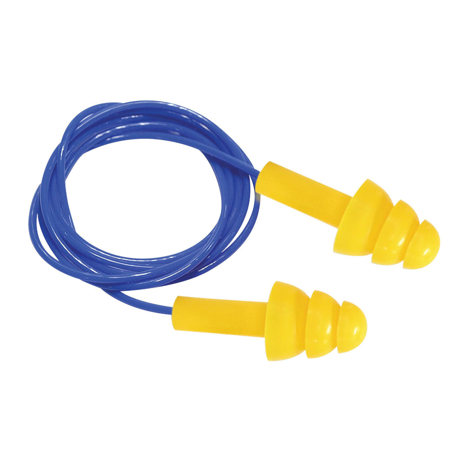Silicone Corded Reuseable Earplug Class 4, 24dB (100pr Per Box)