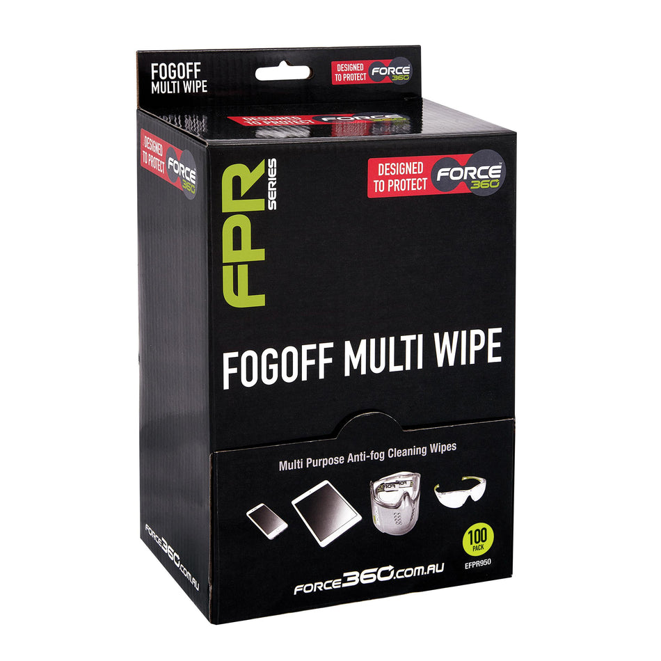 FogOff Multi Wipes (100 Wipes Per Box)