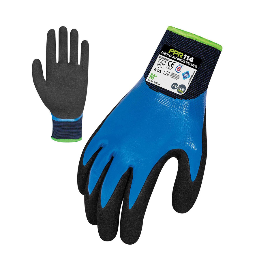 Bi-Polymer Cut Hi-Vis Cut Resistant Glove (Cut Level C)